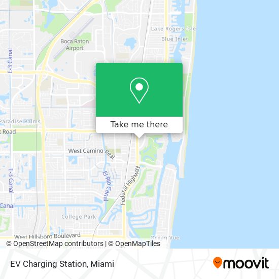 EV Charging Station map