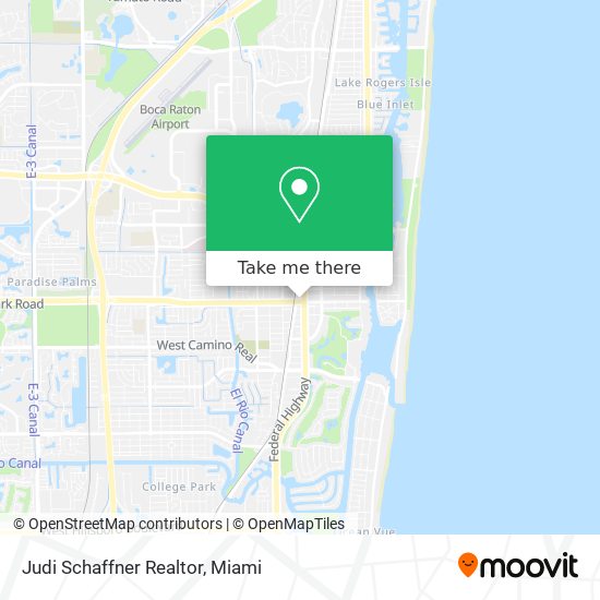 Judi Schaffner Realtor map