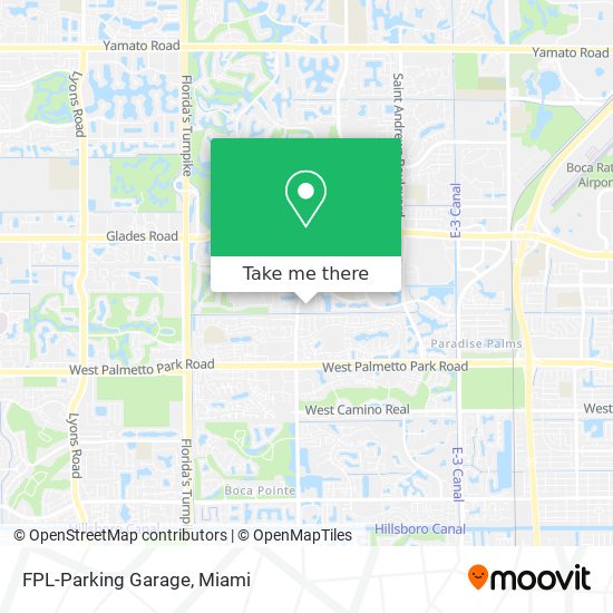 FPL-Parking Garage map
