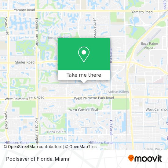 Mapa de Poolsaver of Florida