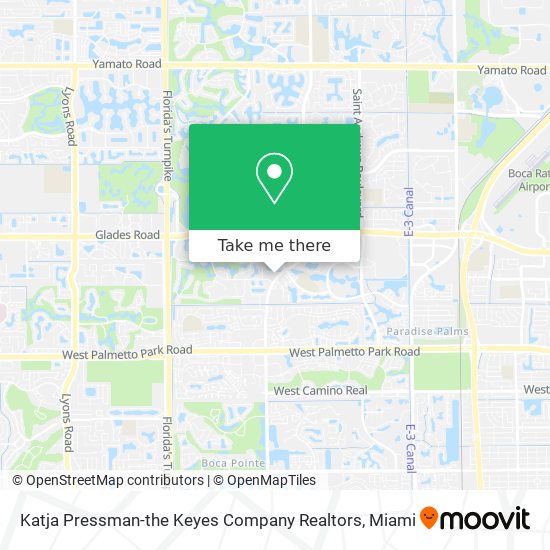 Katja Pressman-the Keyes Company Realtors map