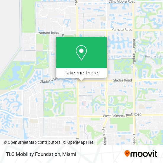 TLC Mobility Foundation map