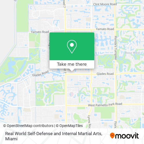 Mapa de Real World Self-Defense and Internal Martial Arts