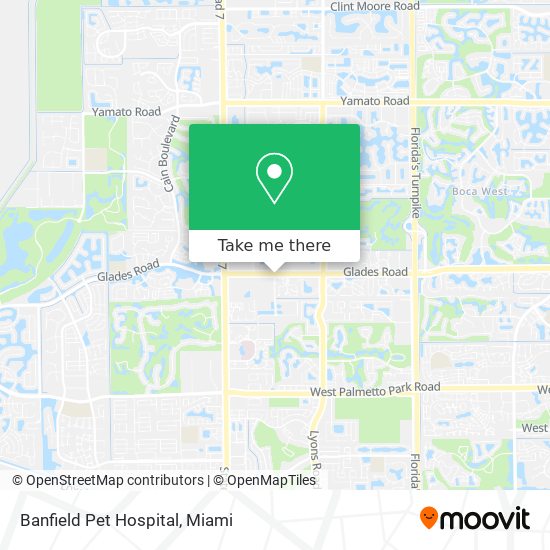 Banfield Pet Hospital map