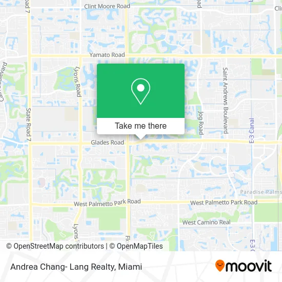 Andrea Chang- Lang Realty map