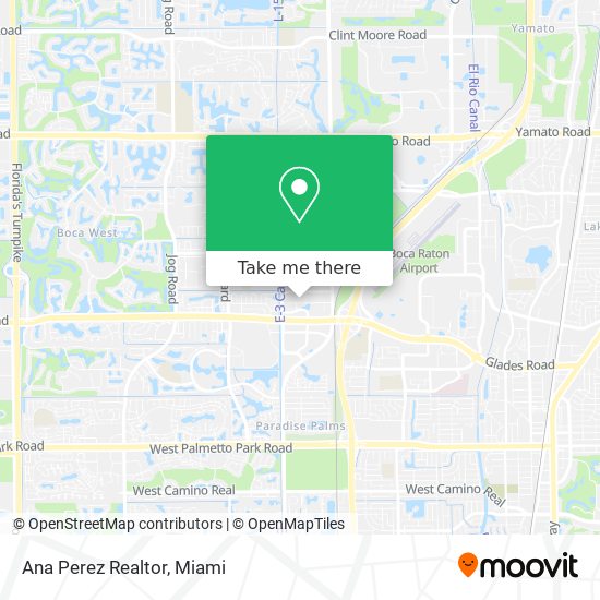 Ana Perez Realtor map