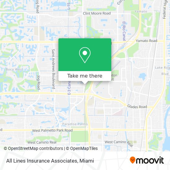 All Lines Insurance Associates map