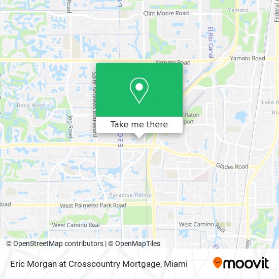 Mapa de Eric Morgan at Crosscountry Mortgage