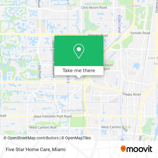 Five Star Home Care map