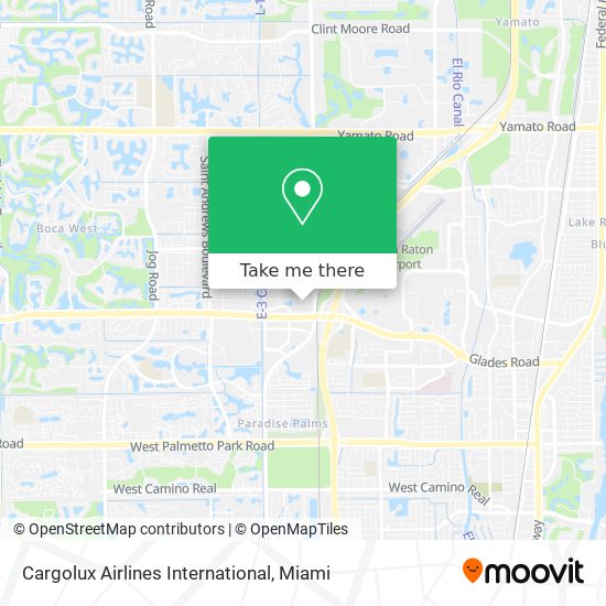 Cargolux Airlines International map