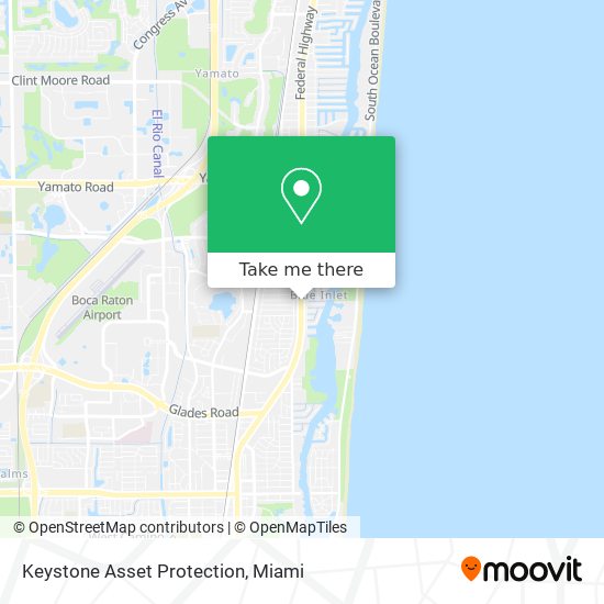 Keystone Asset Protection map