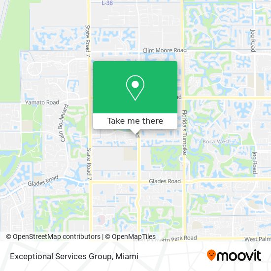 Exceptional Services Group map