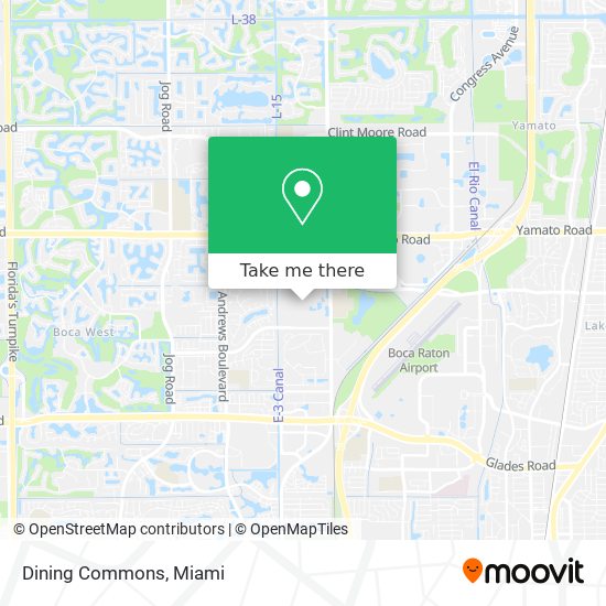 Mapa de Dining Commons