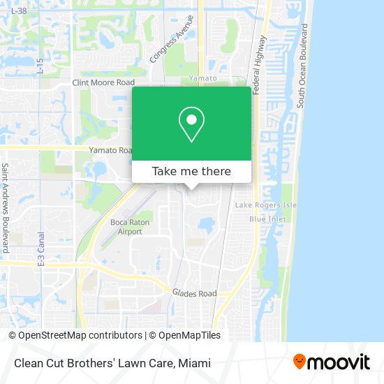 Clean Cut Brothers' Lawn Care map