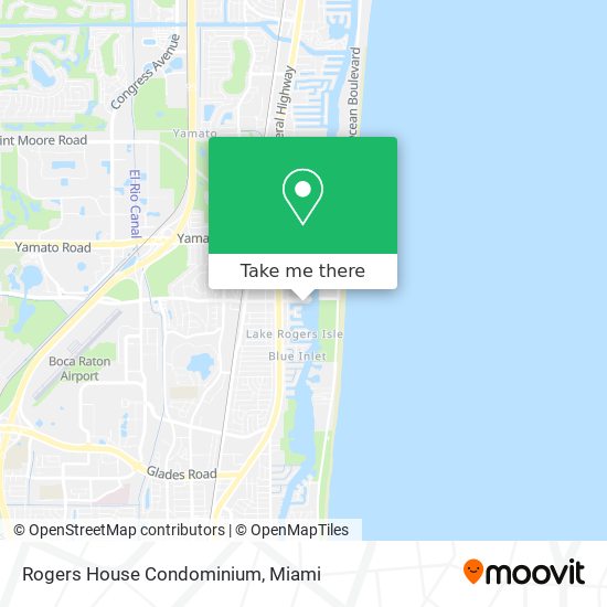 Rogers House Condominium map