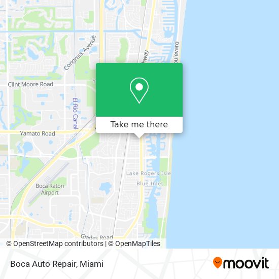 Mapa de Boca Auto Repair