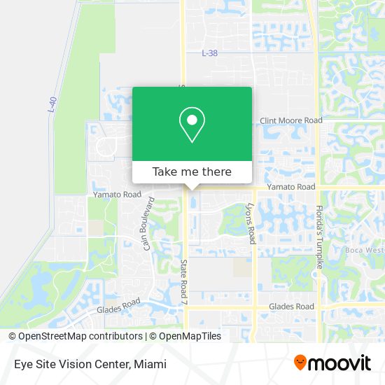 Eye Site Vision Center map