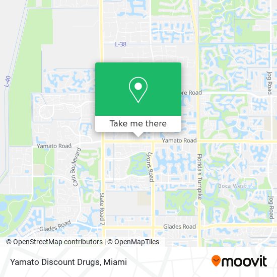 Yamato Discount Drugs map