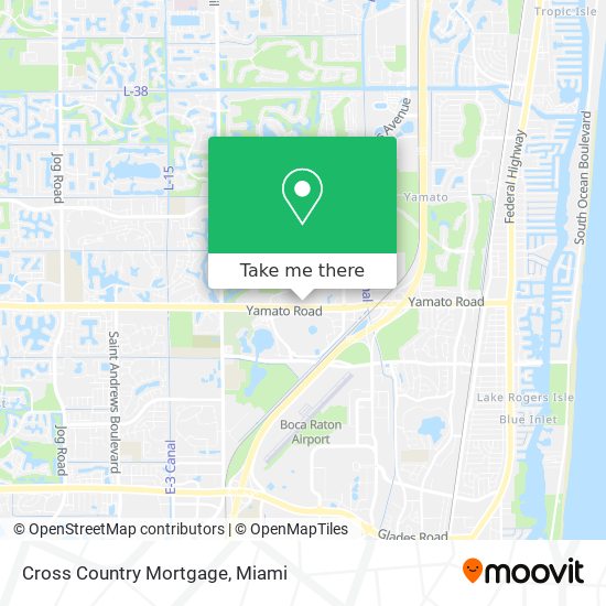 Cross Country Mortgage map