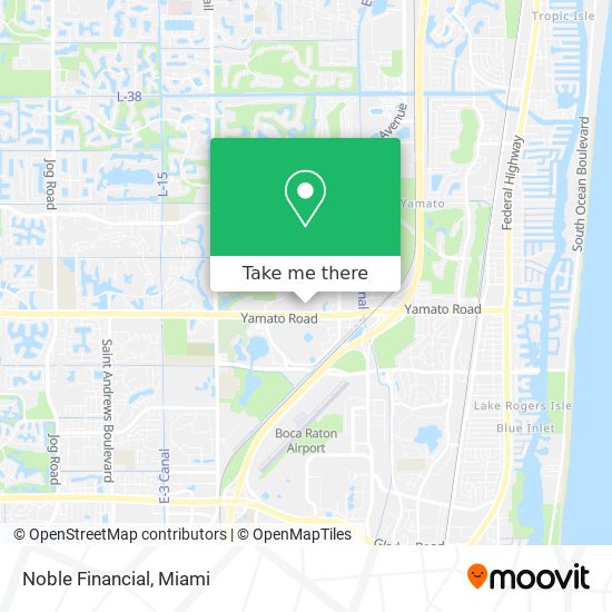 Noble Financial map