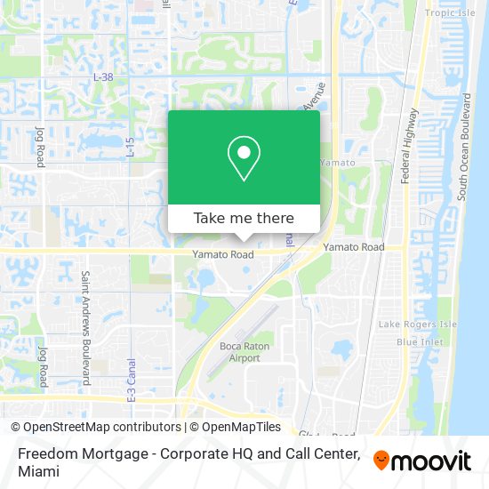 Freedom Mortgage - Corporate HQ and Call Center map