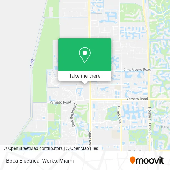 Boca Electrical Works map
