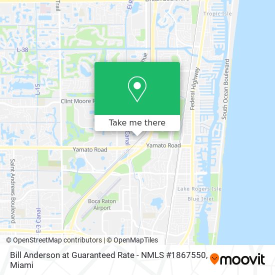 Bill Anderson at Guaranteed Rate - NMLS #1867550 map