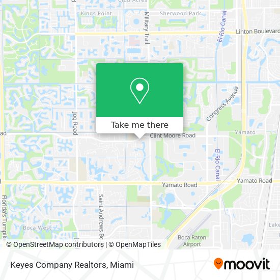 Mapa de Keyes Company Realtors