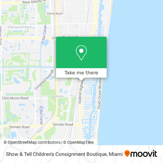 Show & Tell Children's Consignment Boutique map