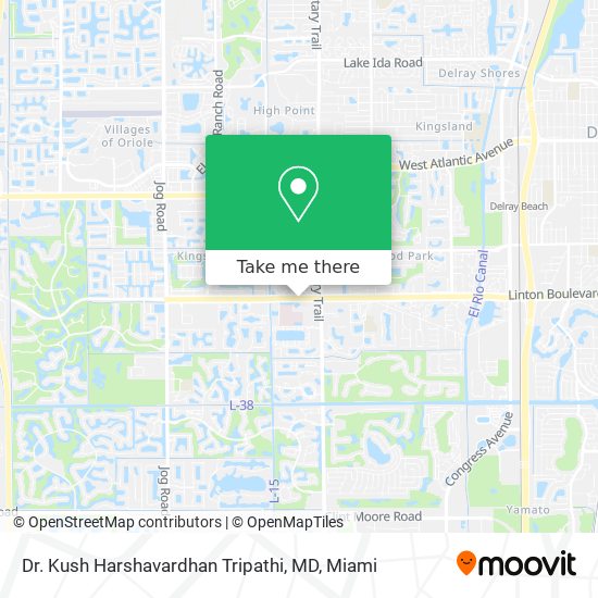 Dr. Kush Harshavardhan Tripathi, MD map