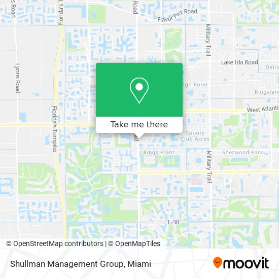 Shullman Management Group map