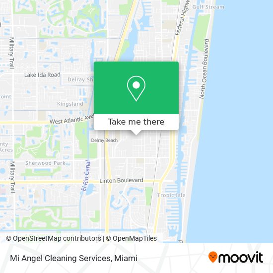 Mi Angel Cleaning Services map