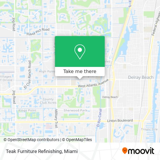 Teak Furniture Refinishing map