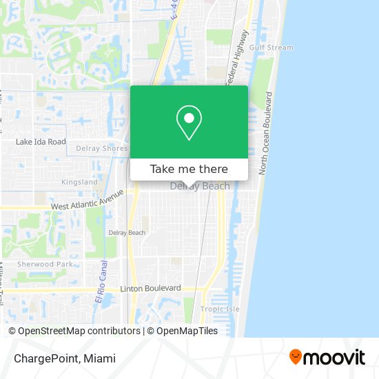 ChargePoint map