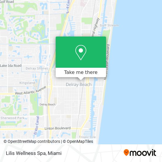 Lilis Wellness Spa map