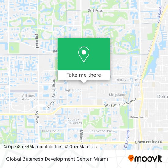 Global Business Development Center map