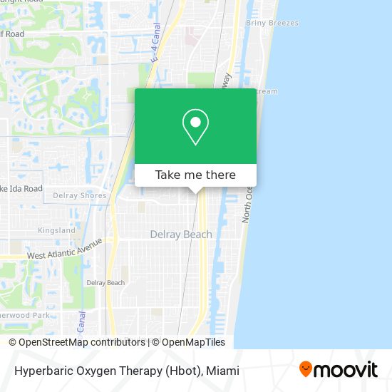 Hyperbaric Oxygen Therapy (Hbot) map