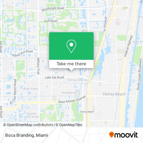 Boca Branding map