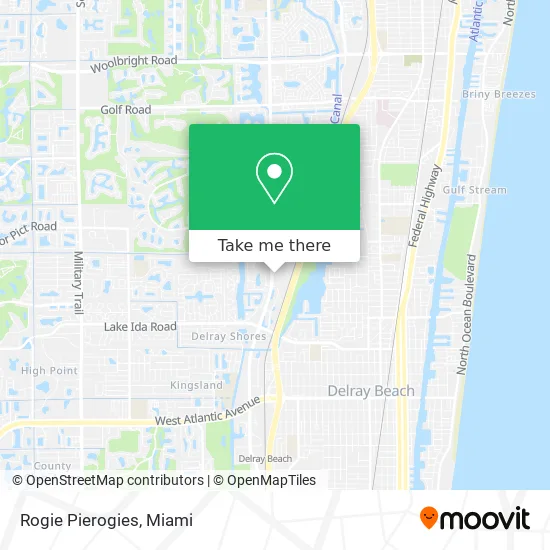 Rogie Pierogies map