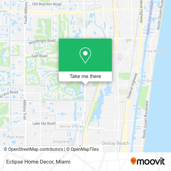 Eclipse Home Decor map