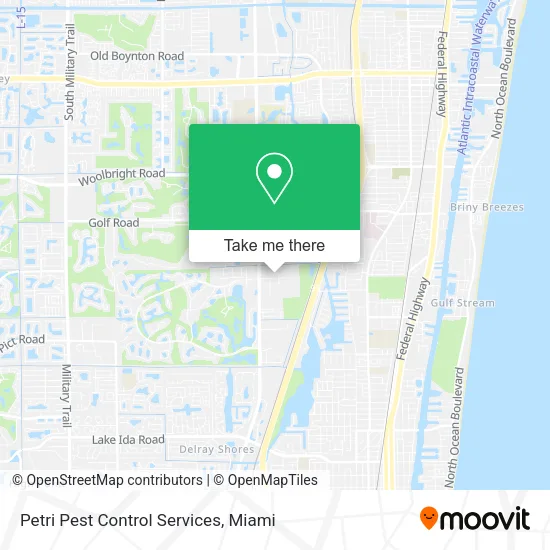 Petri Pest Control Services map