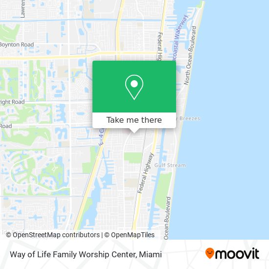 Way of Life Family Worship Center map