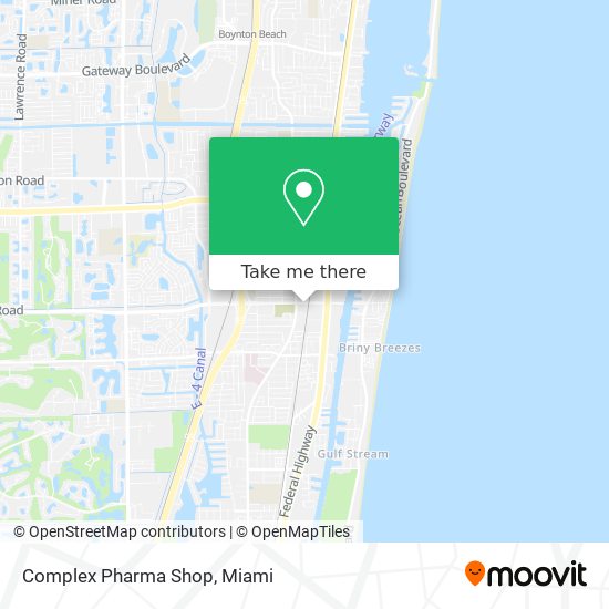 Mapa de Complex Pharma Shop