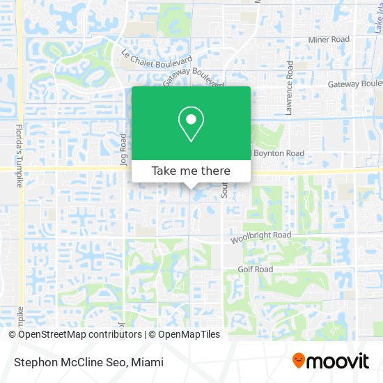 Mapa de Stephon McCline Seo