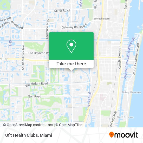 Mapa de Ufit Health Clubs