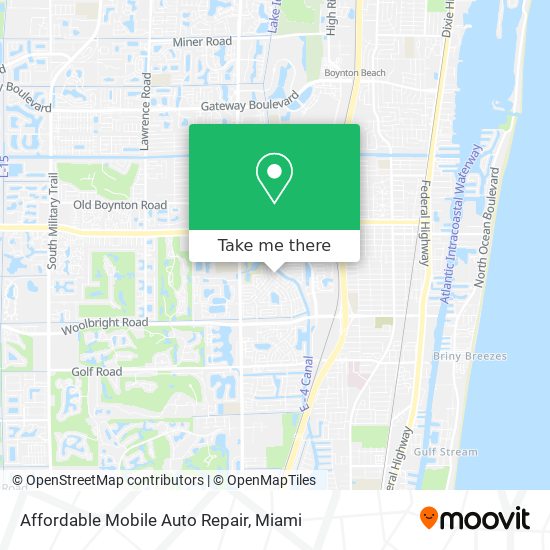 Mapa de Affordable Mobile Auto Repair