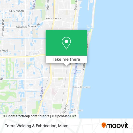 Tom's Welding & Fabrication map