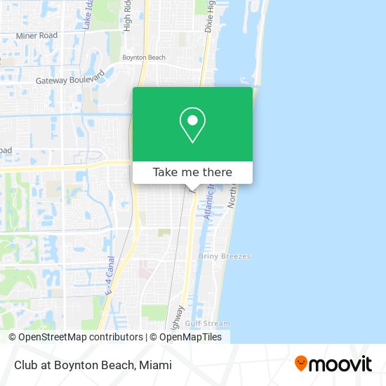 Mapa de Club at Boynton Beach