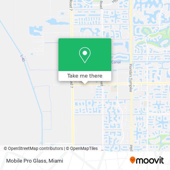 Mapa de Mobile Pro Glass