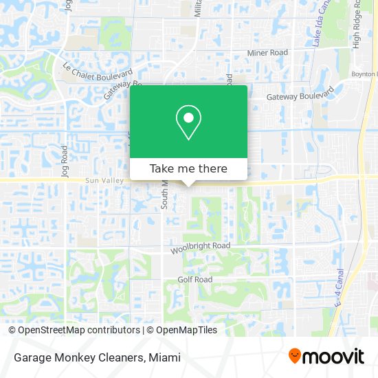 Mapa de Garage Monkey Cleaners